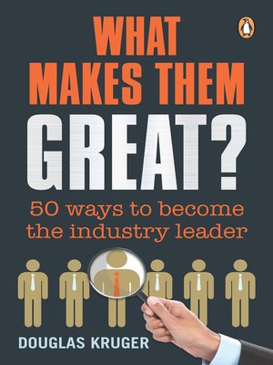 cover image of What Makes Them Great?